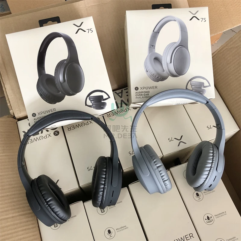 外单 可折叠头戴式耳机高清无线蓝牙耳机