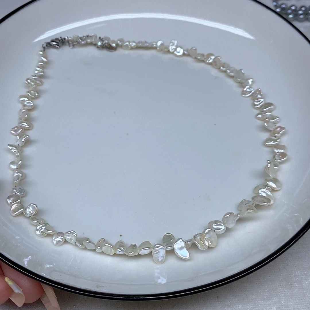 淡水珍珠未镶嵌颈饰