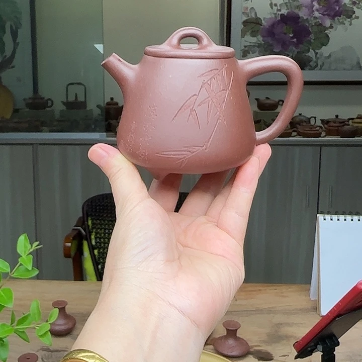 茶壶紫砂老底槽清全手工