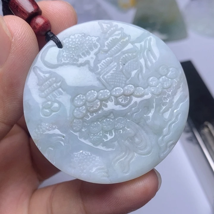 颈饰未镶嵌翡翠翡翠