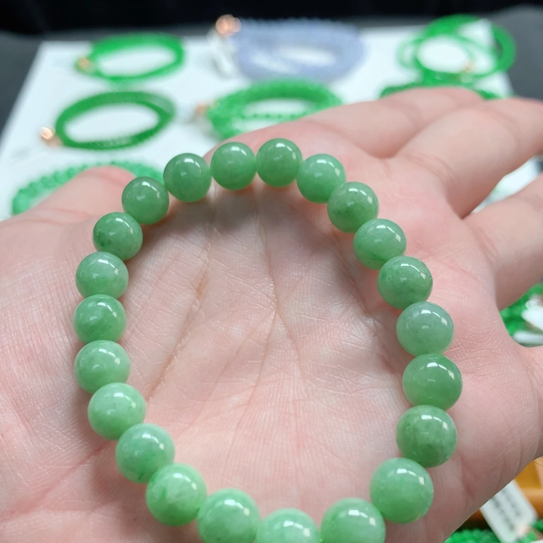 翡翠未镶嵌手链翡翠