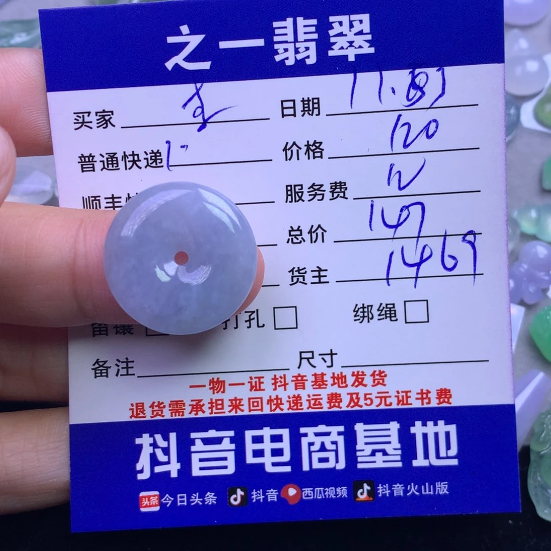 颈饰未镶嵌翡翠李*宇