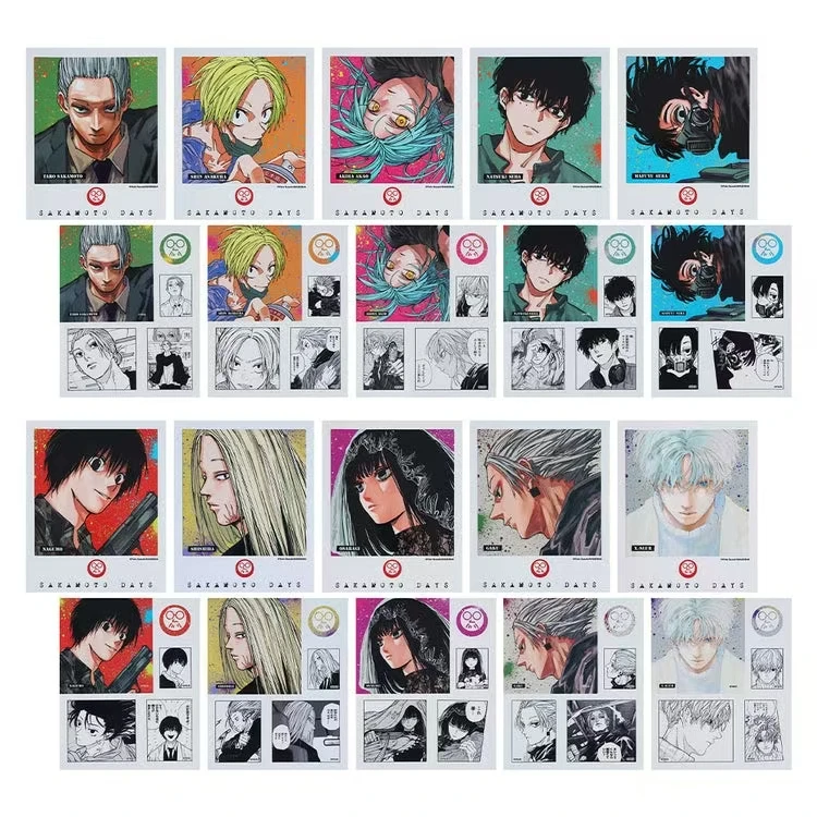 坂本日常 拍立得贴纸 原画jf2025 盲盒代拆