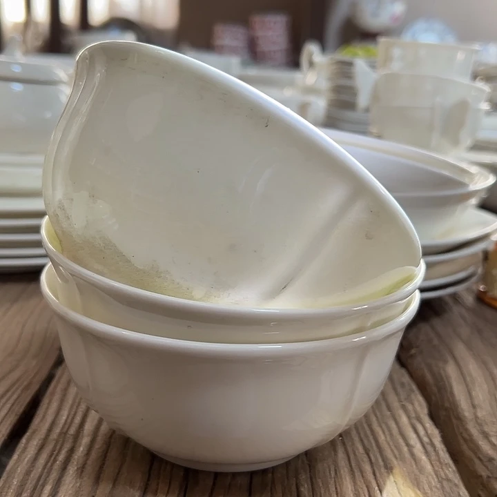 国营尾货骨瓷骨瓷三个