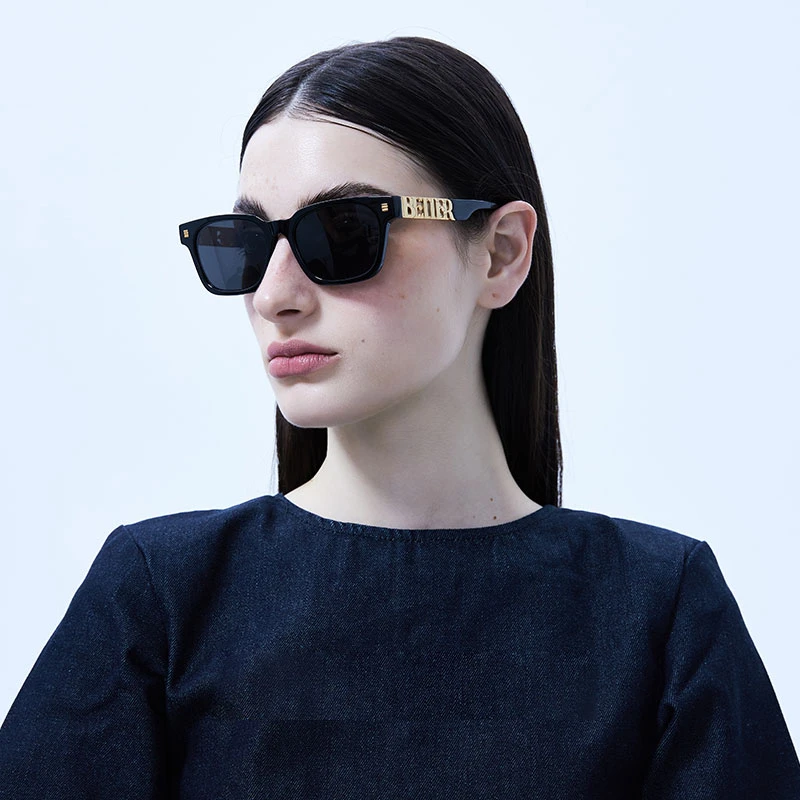 Shawnlee潮流墨镜女显瘦高级方框防晒防紫外线太阳镜
