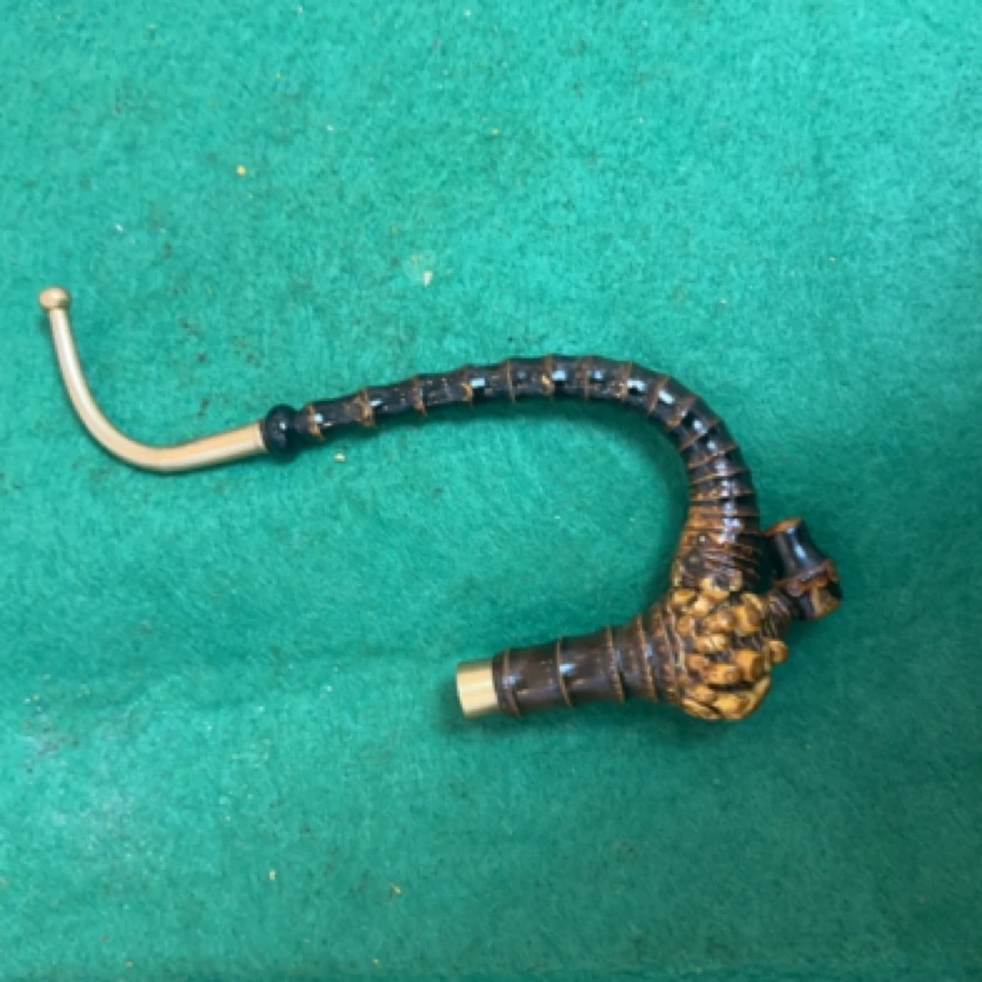 紫竹烟斗总长17公分