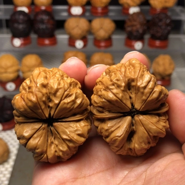 文玩核桃把件14霸王蟾疙瘩包