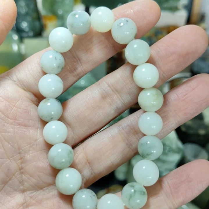 岫玉未镶嵌手串款式手串