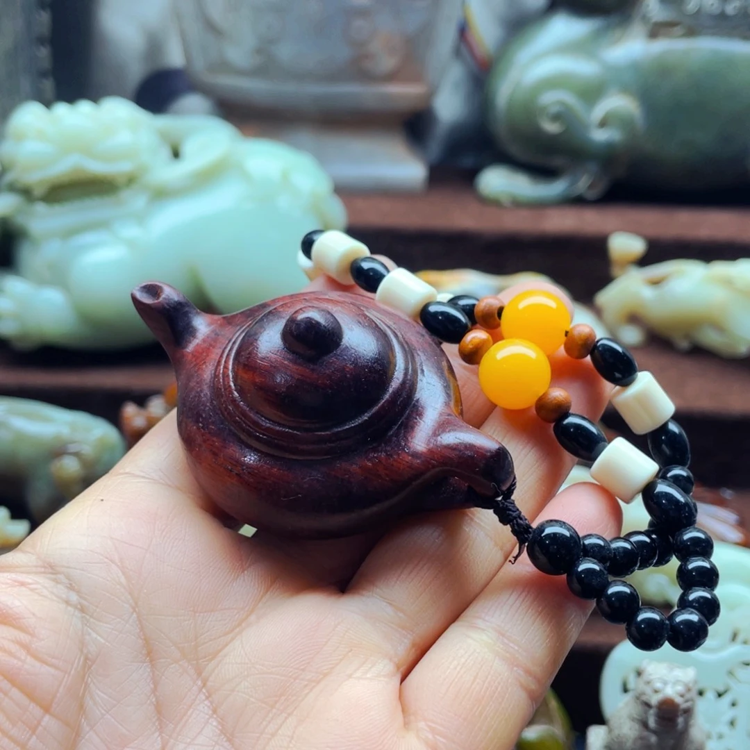 吊坠白玉菩提摆件