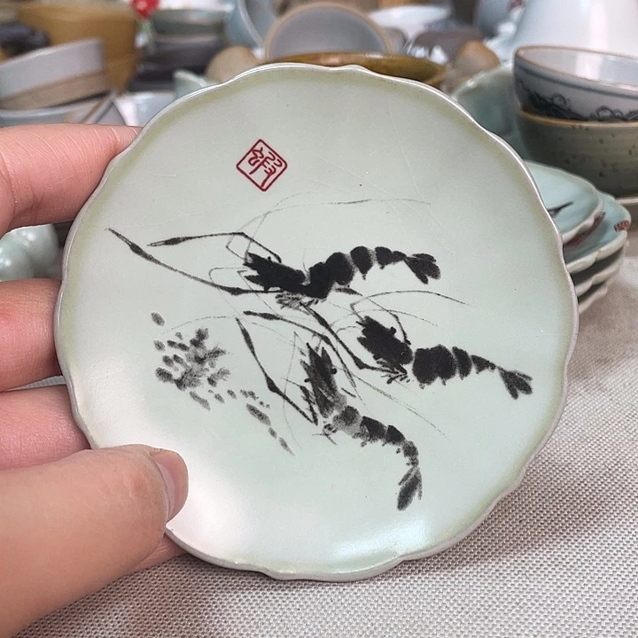 壶老段烧陶瓷茶器