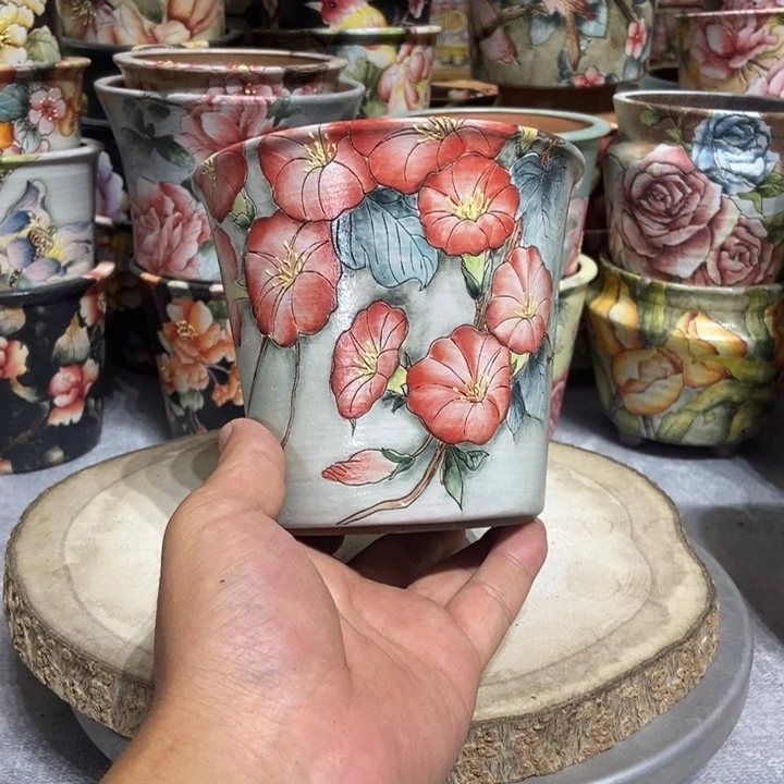 景德镇艺术手绘作品
