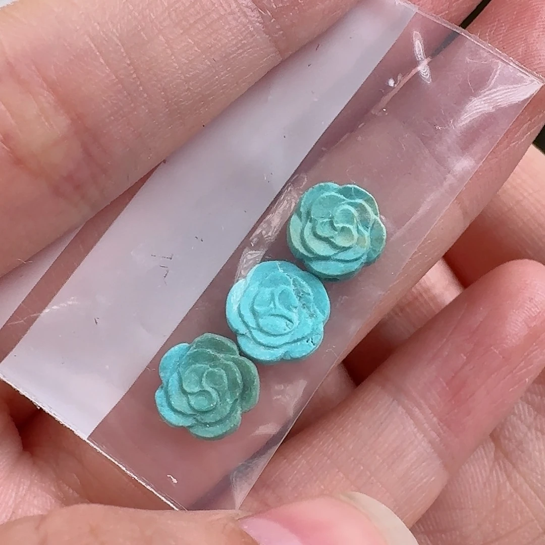 绿松石珠宝奇石未镶嵌