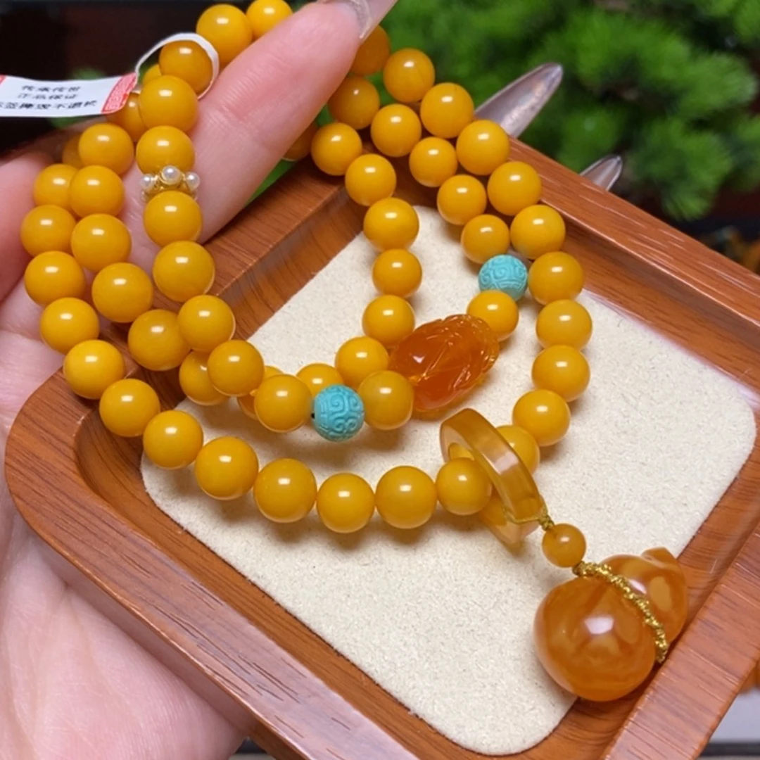 【闪购商品】手链蜜蜡未镶嵌手串