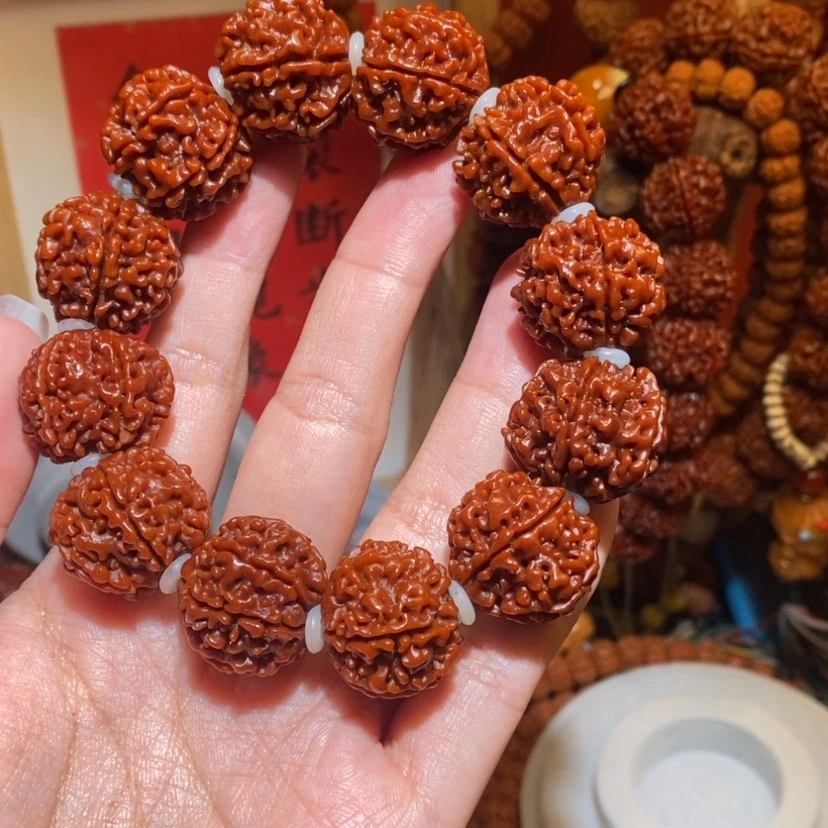 【闪购商品】金刚菩提手串伀**℡22六瓣