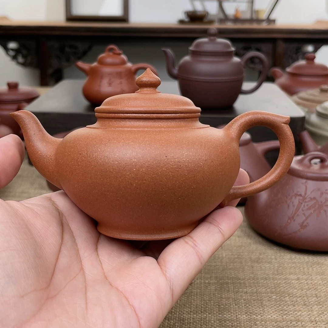 茶壶紫砂笑樱 200cc 原矿黄降坡