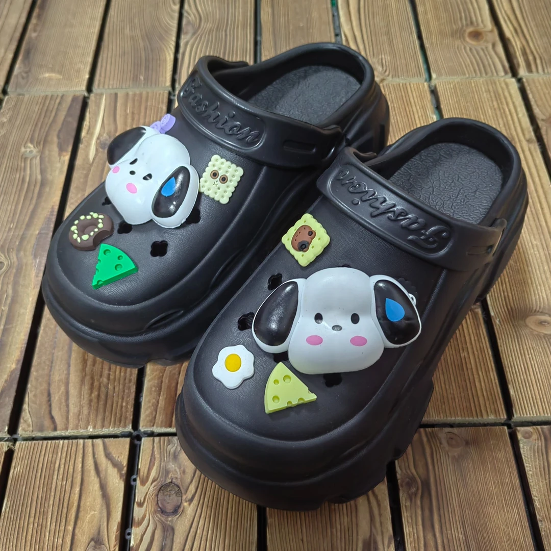 001-200 直播专属勿盲拍 防滑耐磨情侣时尚网红洞洞鞋（云仓2）