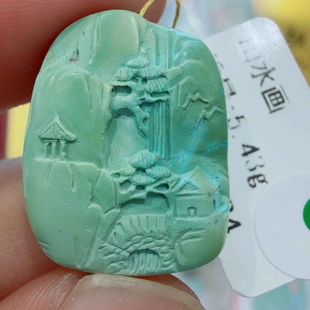 未镶嵌绿松石配饰