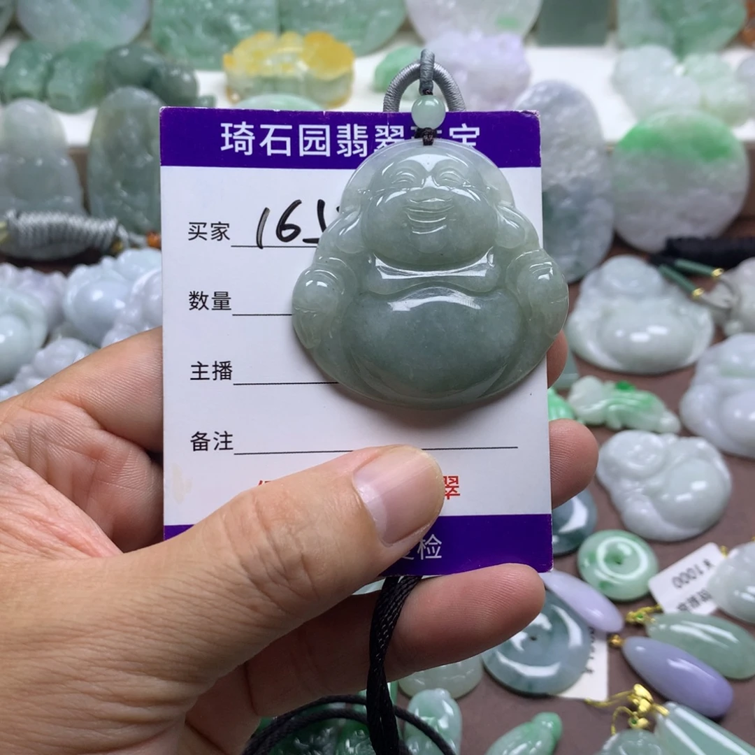 翡翠未镶嵌颈饰缅甸A货翡翠