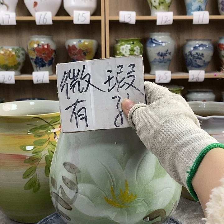 缸13xc景德镇陶瓷花盆