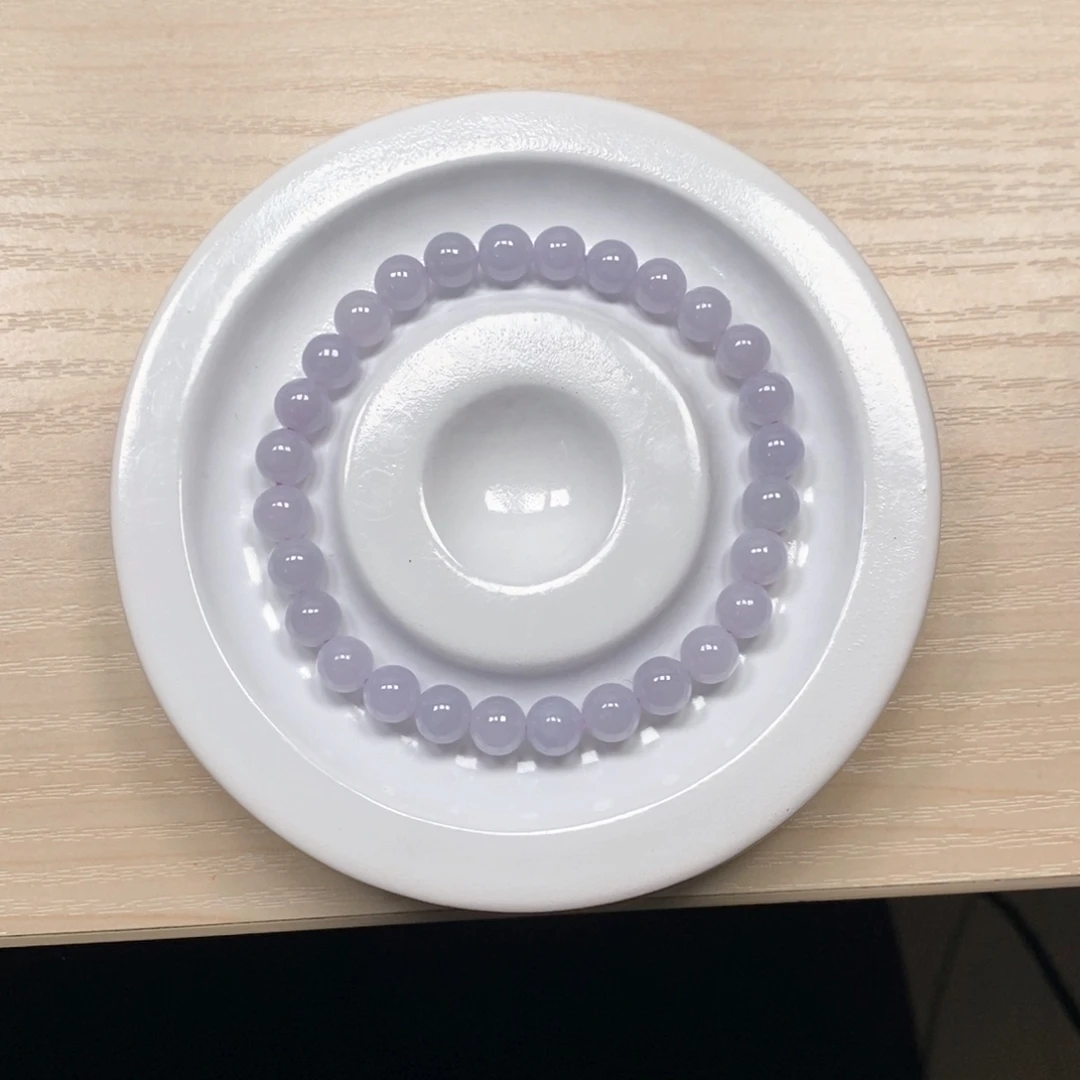 翡翠手串未镶嵌卡 6+