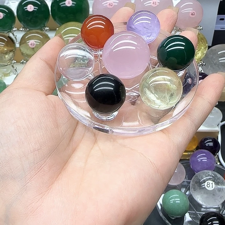 未镶嵌水晶珠宝半成品