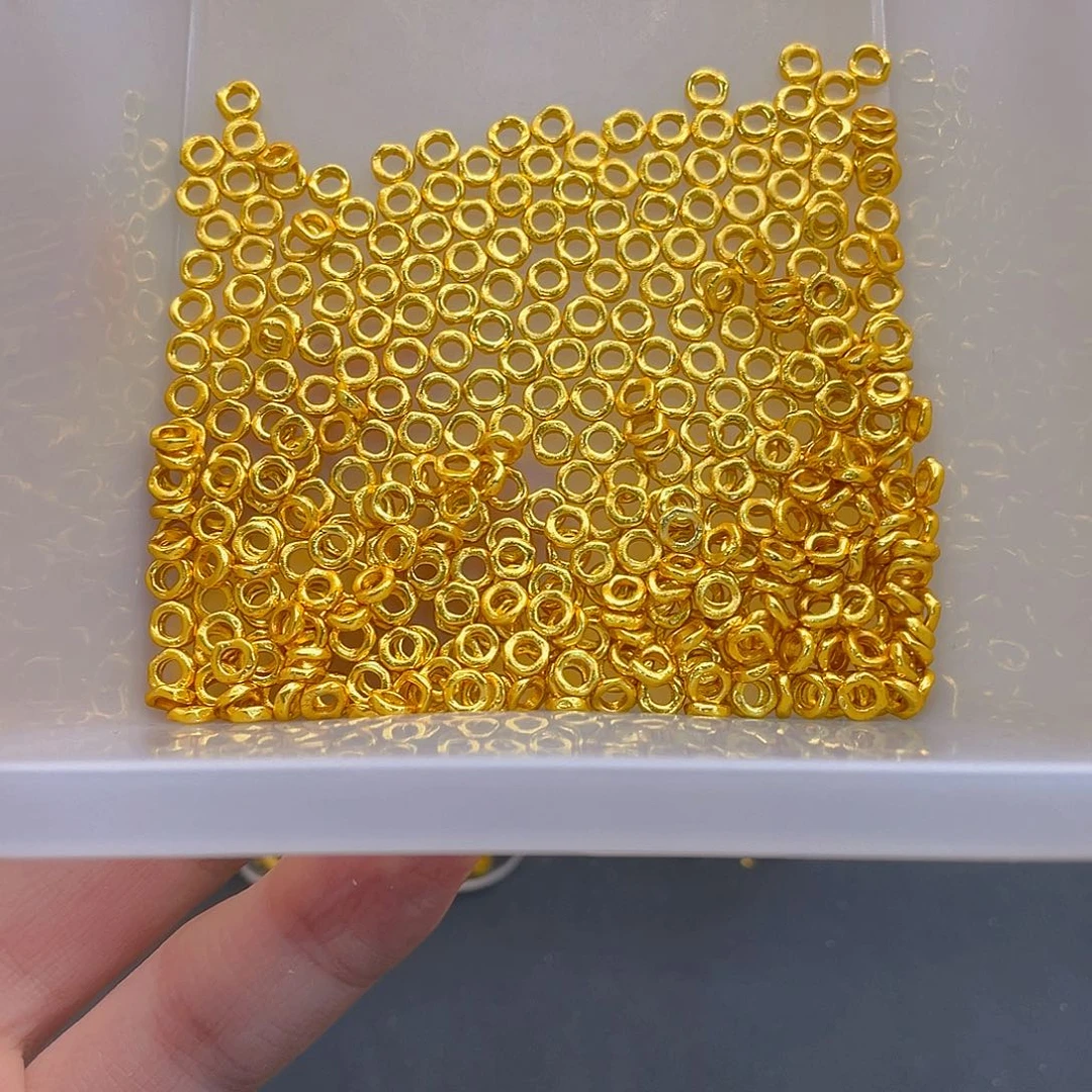 锆石铜合金新款盘缠5mm10个