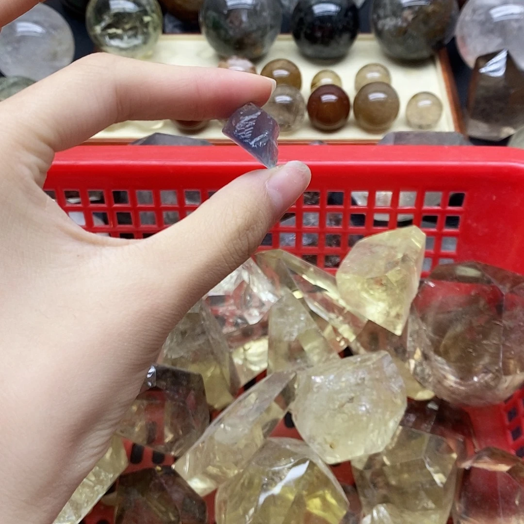 水晶珠宝半成品未镶嵌254水晶石