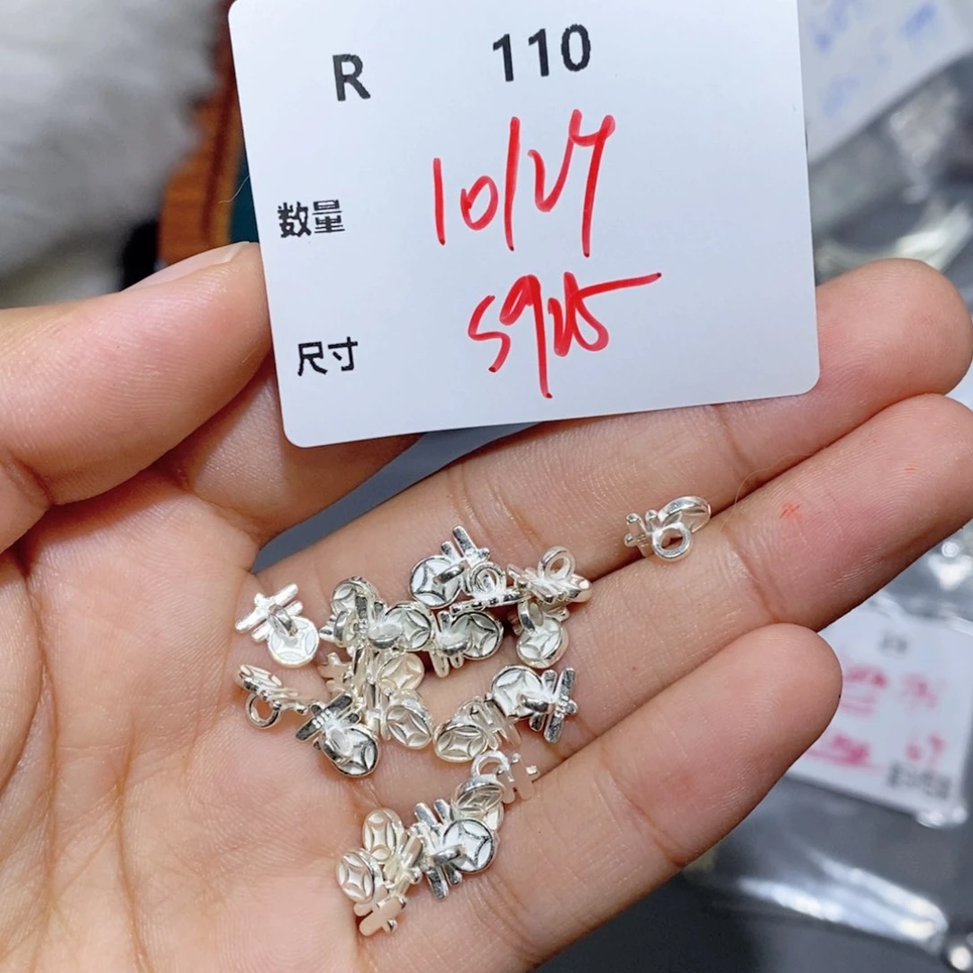 银S925镶嵌颈饰水晶R110