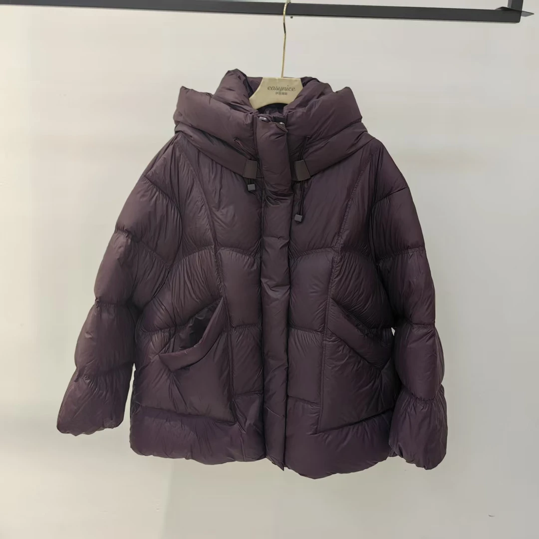 【麦丝】休闲时尚百搭气质宽松显瘦羽绒服 QX-2191