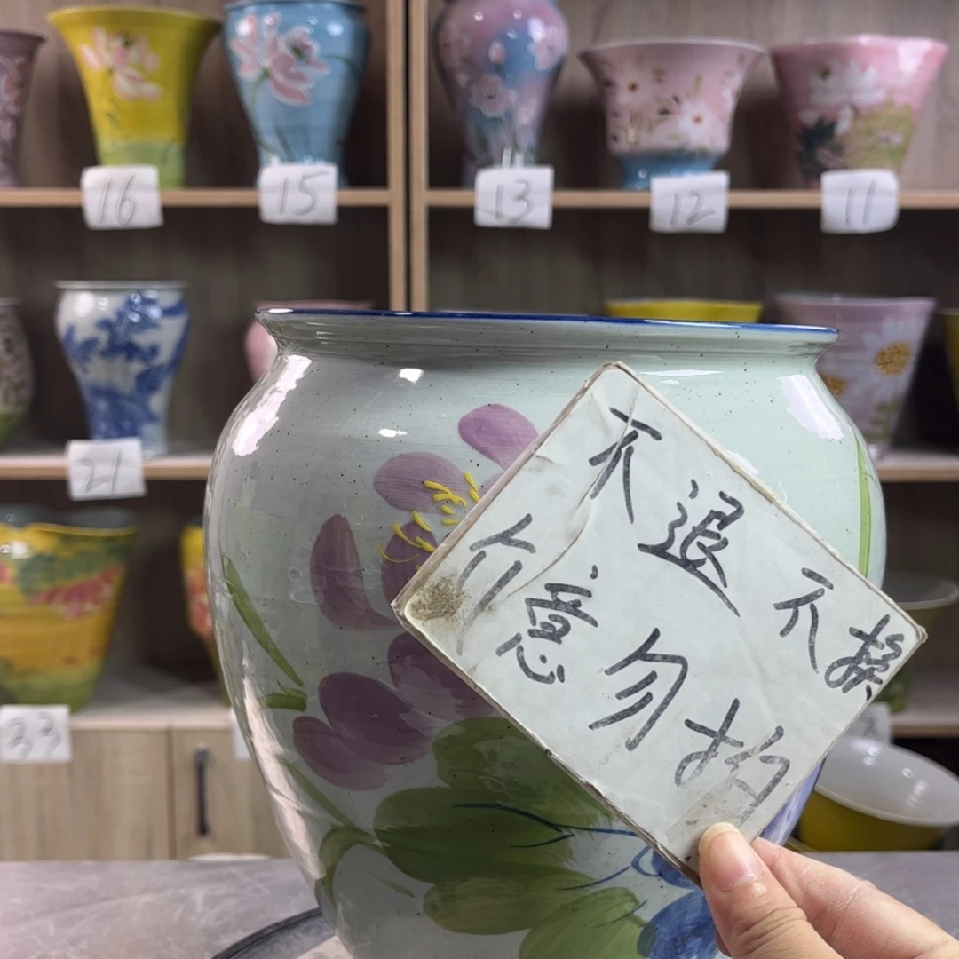 景德镇陶瓷花盆花盆