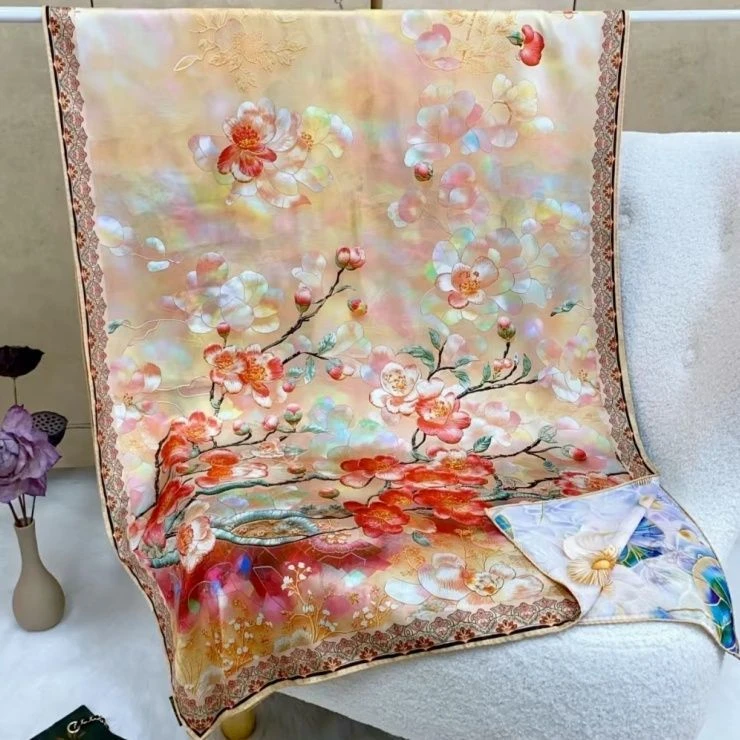 香云花萝【爱梅】Q6丝巾