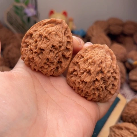 吊坠文玩核桃41高桩南疆石全品