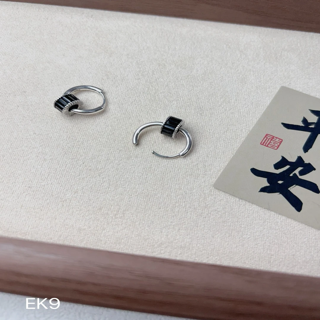 925银银制品 民族风耳扣EK1-100