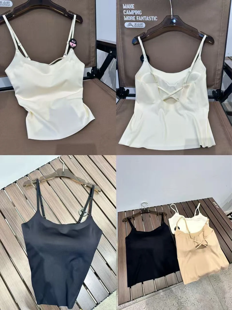 【南油徐哥】设计师款收身美背微露背吊带背心0681