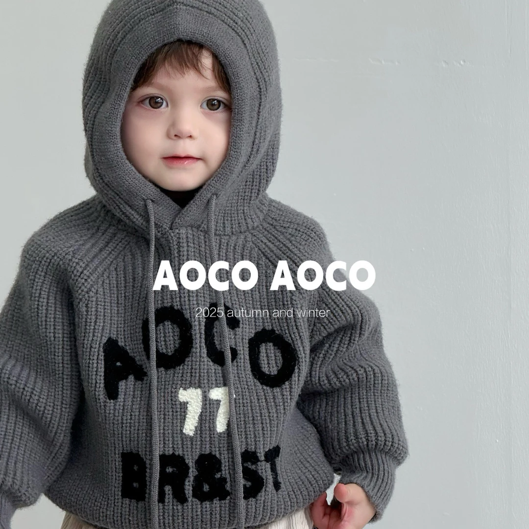 奥可AOCO·2025初冬 针织连帽 A8209