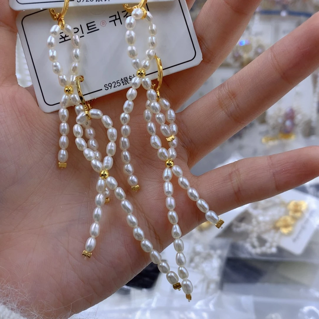 颈饰合金淡水珍珠