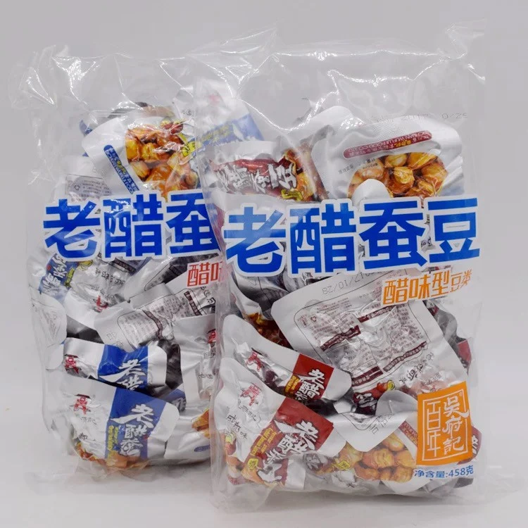 百年吴府记老醋蚕豆458g四川特产成都休闲零食糖醋酸香胡豆蚕豆