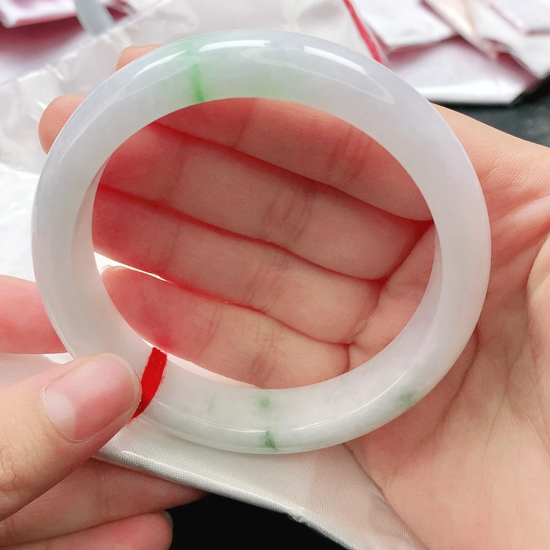 未镶嵌手镯翡翠正圈59,60