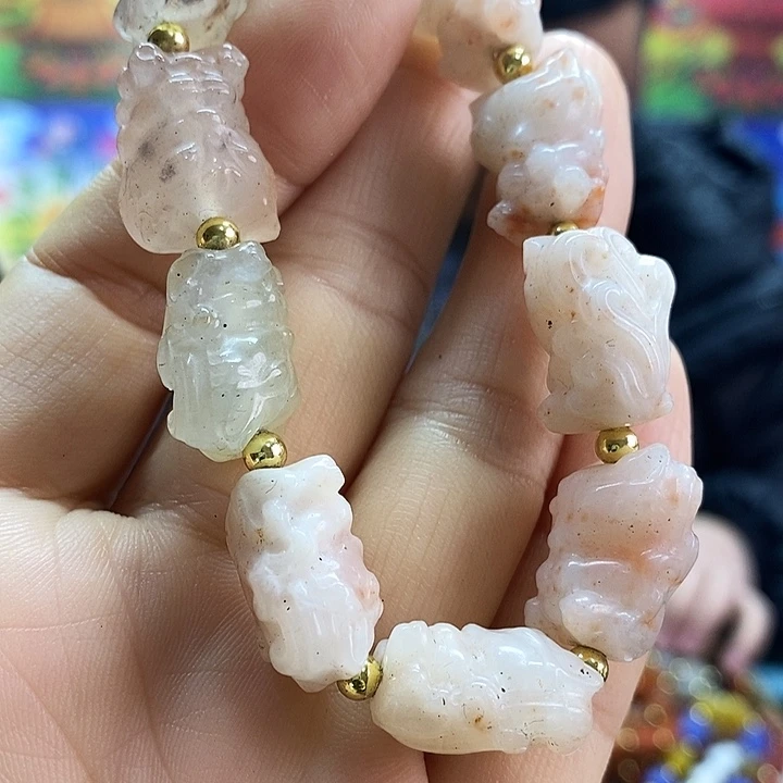 玛瑙/玉髓未镶嵌手链178