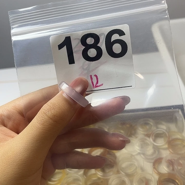 玛瑙/玉髓戒指合金186