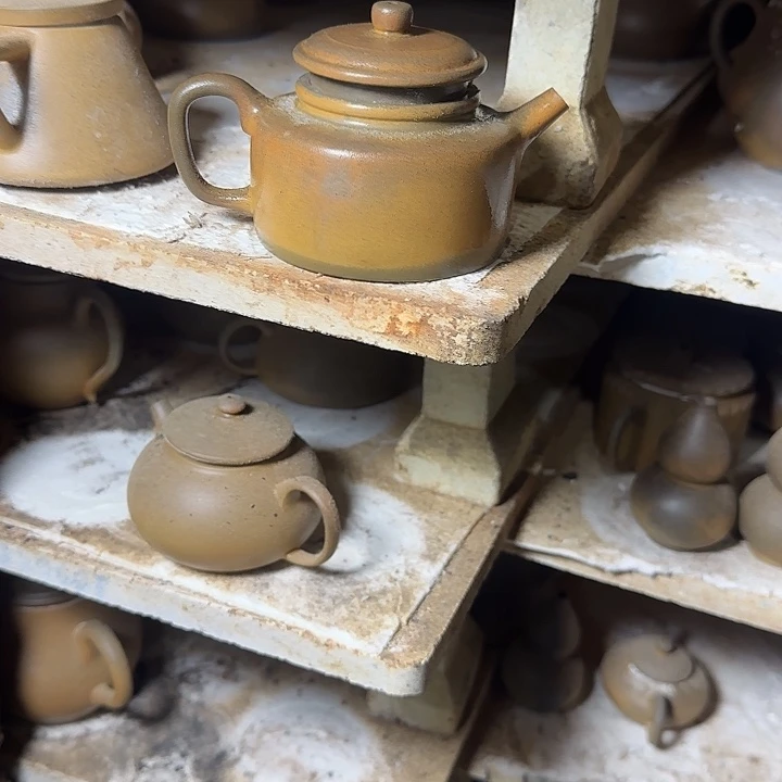 紫泥茶壶坭兴陶柴烧