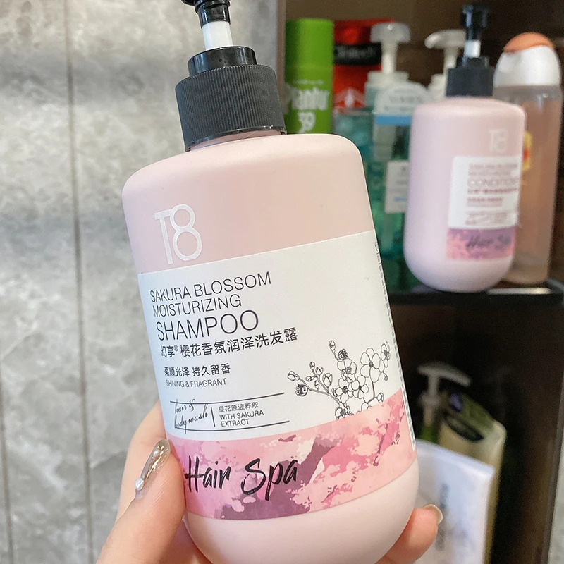 T8洗发水去屑止痒控油清爽持久留香蓬松无硅油洗头露膏护理学生