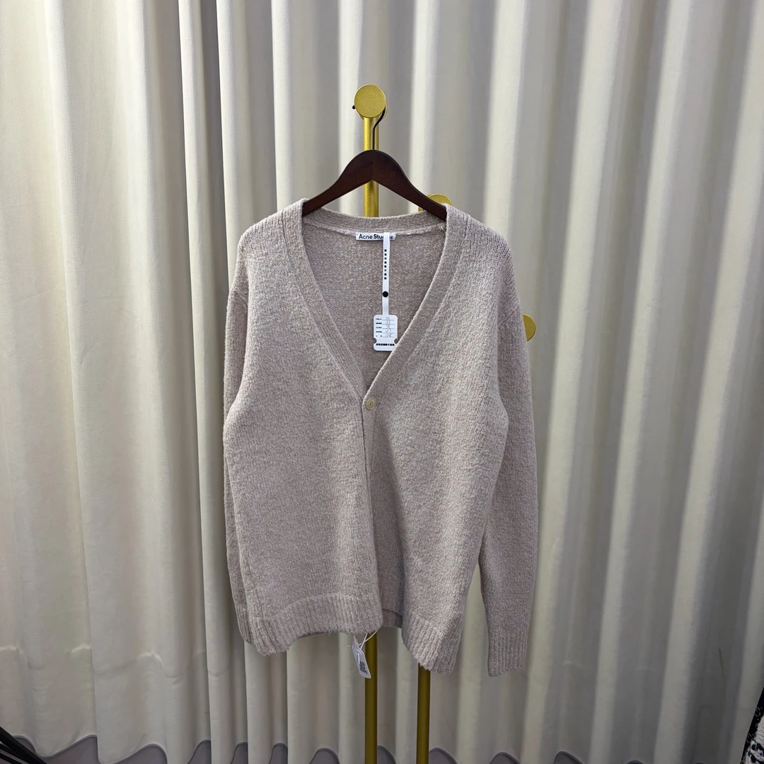 99新 Acne studio 25ss 棕色净版开衫 xs码