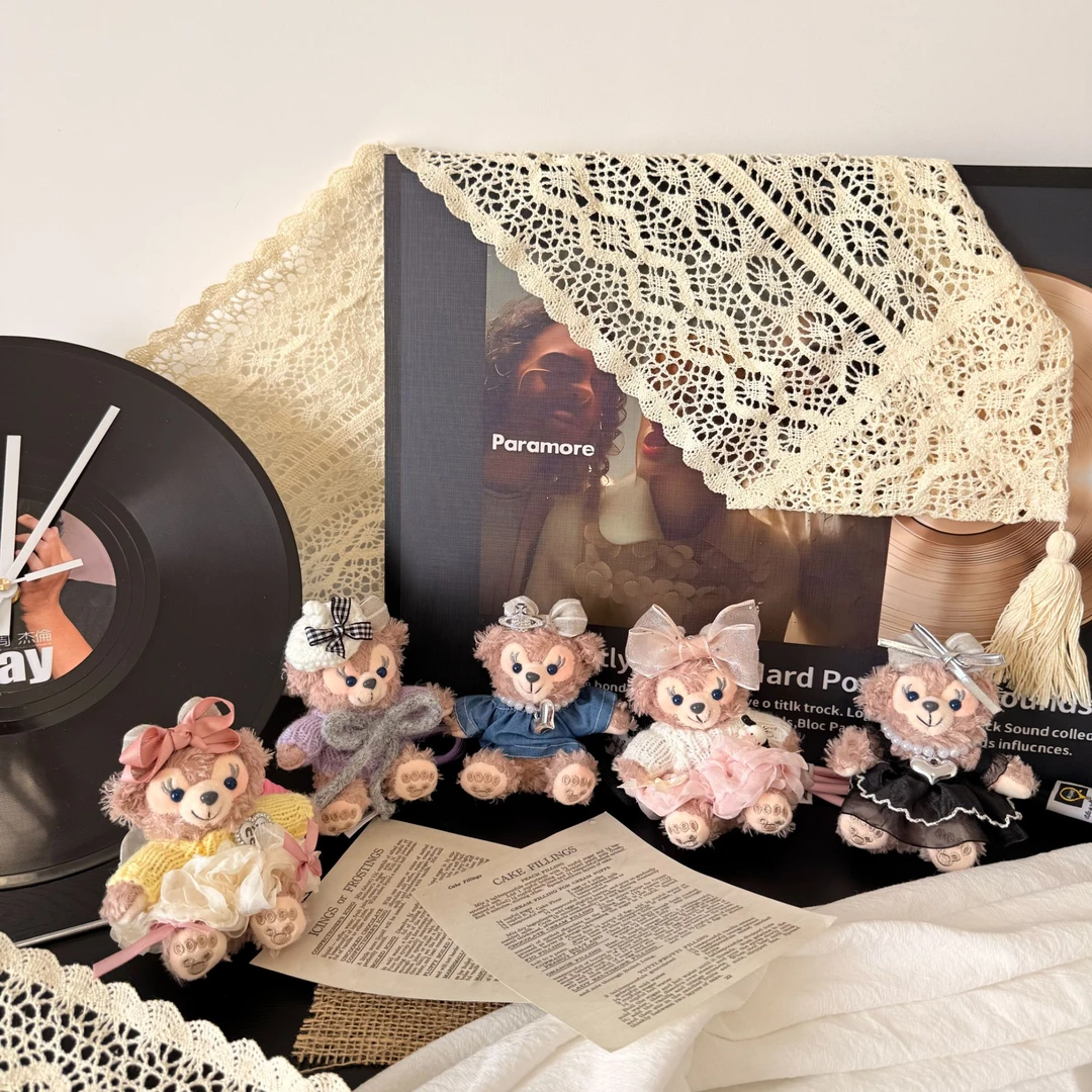 可爱雪莉玫娃娃挂件包包小熊挂件毛绒书包挂件玩偶挂件小挂件公仔