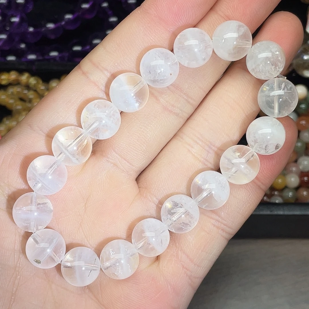 手链水晶未镶嵌喜马拉雅白幽灵12+