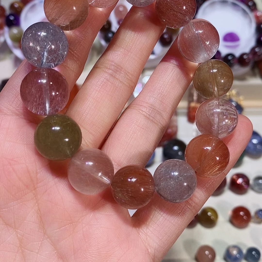 水晶兔毛手链未镶嵌傅*