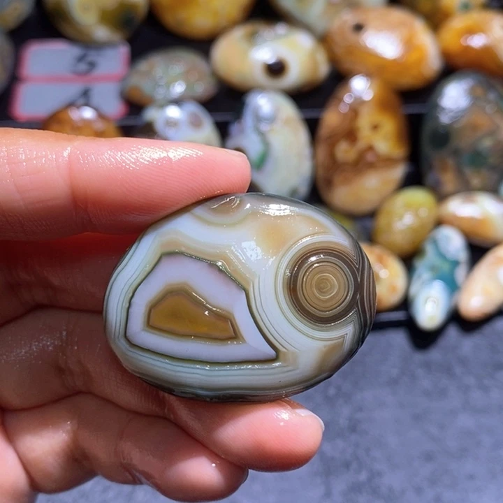 玛瑙/玉髓未镶嵌发饰68