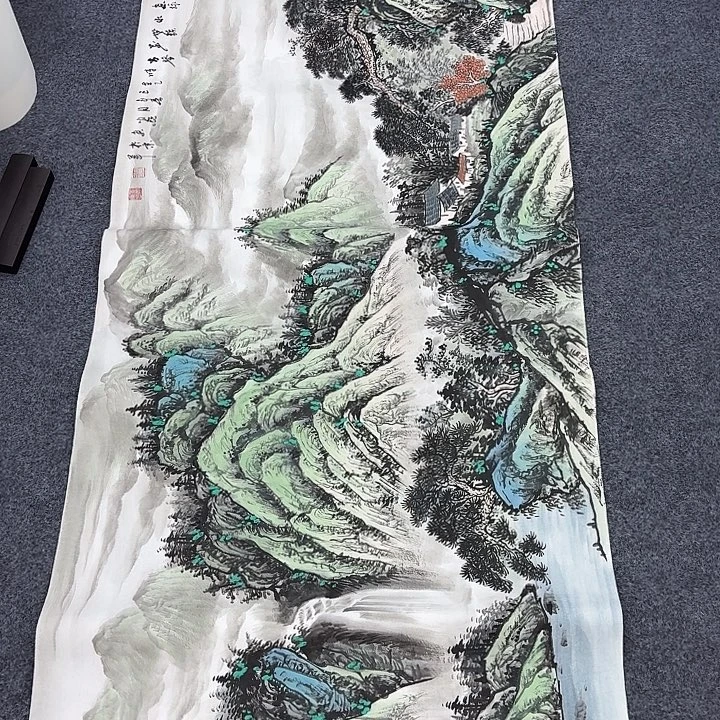 国画纯手绘国画作品