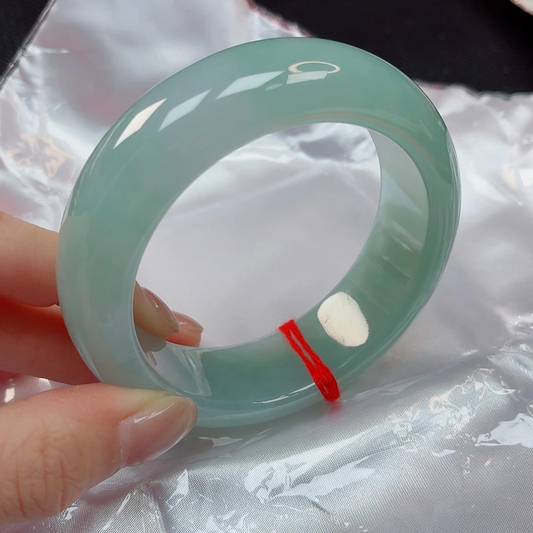 翡翠未镶嵌手镯55