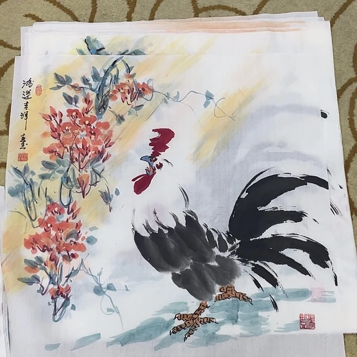 国画杨志杰四尺斗方艺